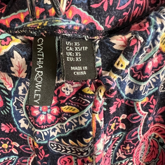 Cynthia Rowley sleeping pants - Picture 2 of 4